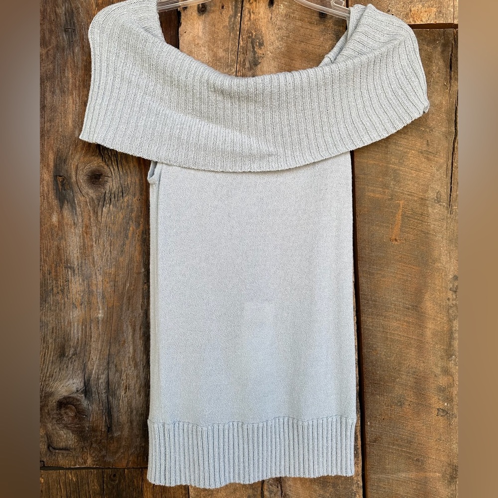 BCBG MaxAzria collared sweater tank